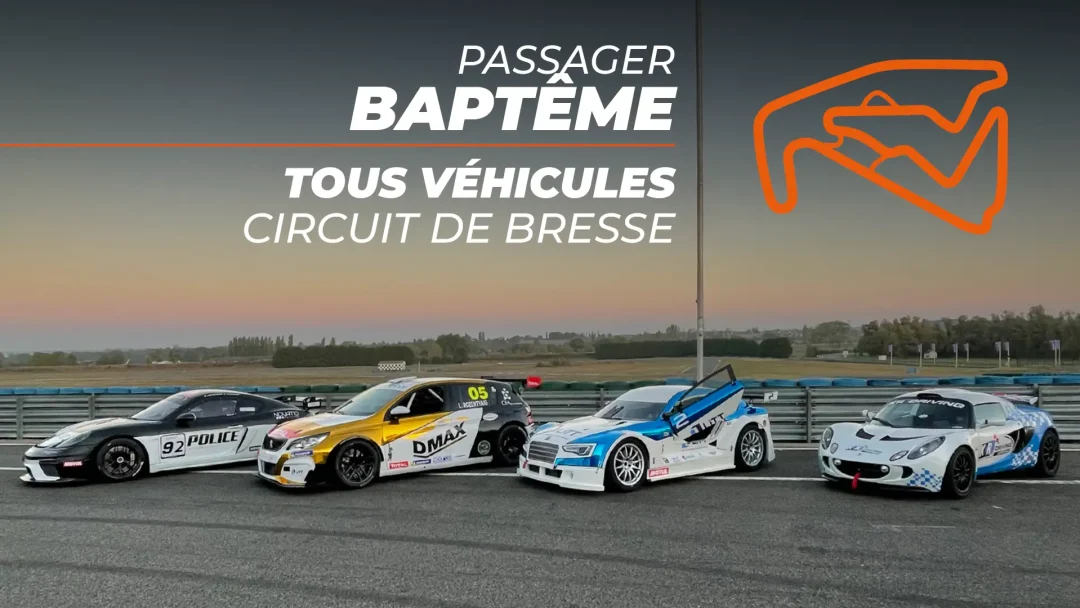 Baptême passager Circuit de Bresse