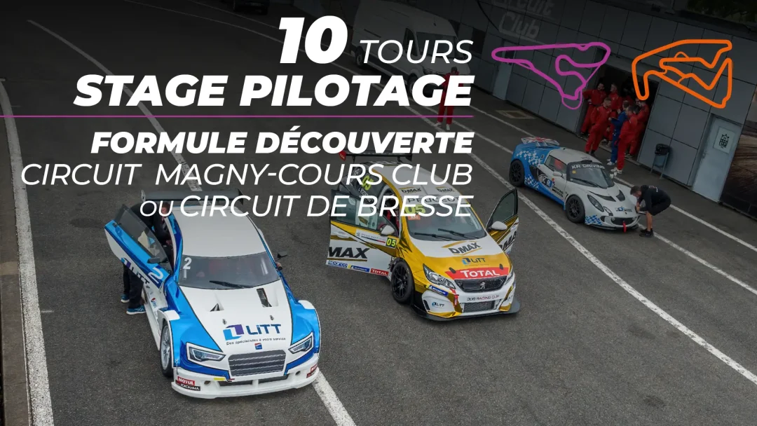 Formule pilotage découverte 10 tours