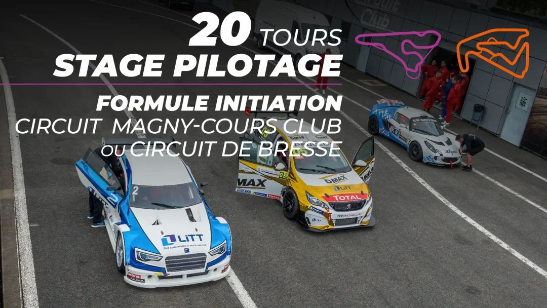 Formule pilotage initiation 20 tours